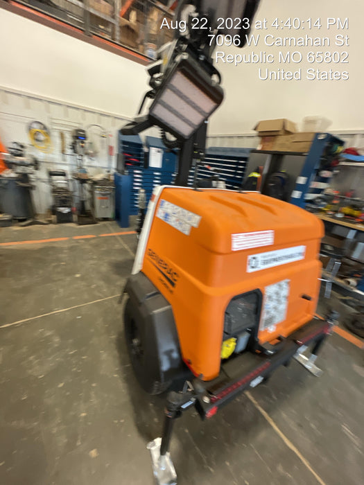 2023 Generac MLT2 Diesel, Flex Switch 120V Input, Powerzone Controller, (4) 320W LED Lights, 4kW Generator, 39.9 Gal Fuel Tank, 2" Ball, T3