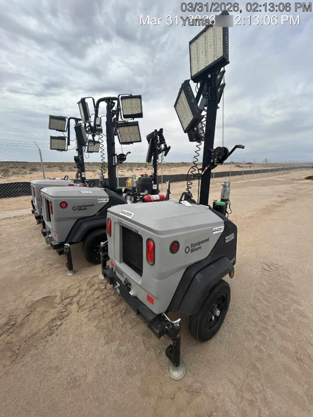 2024 Wacker Neuson LTT4 Diesel, Kohler KDW702, Deep Sea Controller, Auto Start, LED 320W, Bypass Outlet, T3