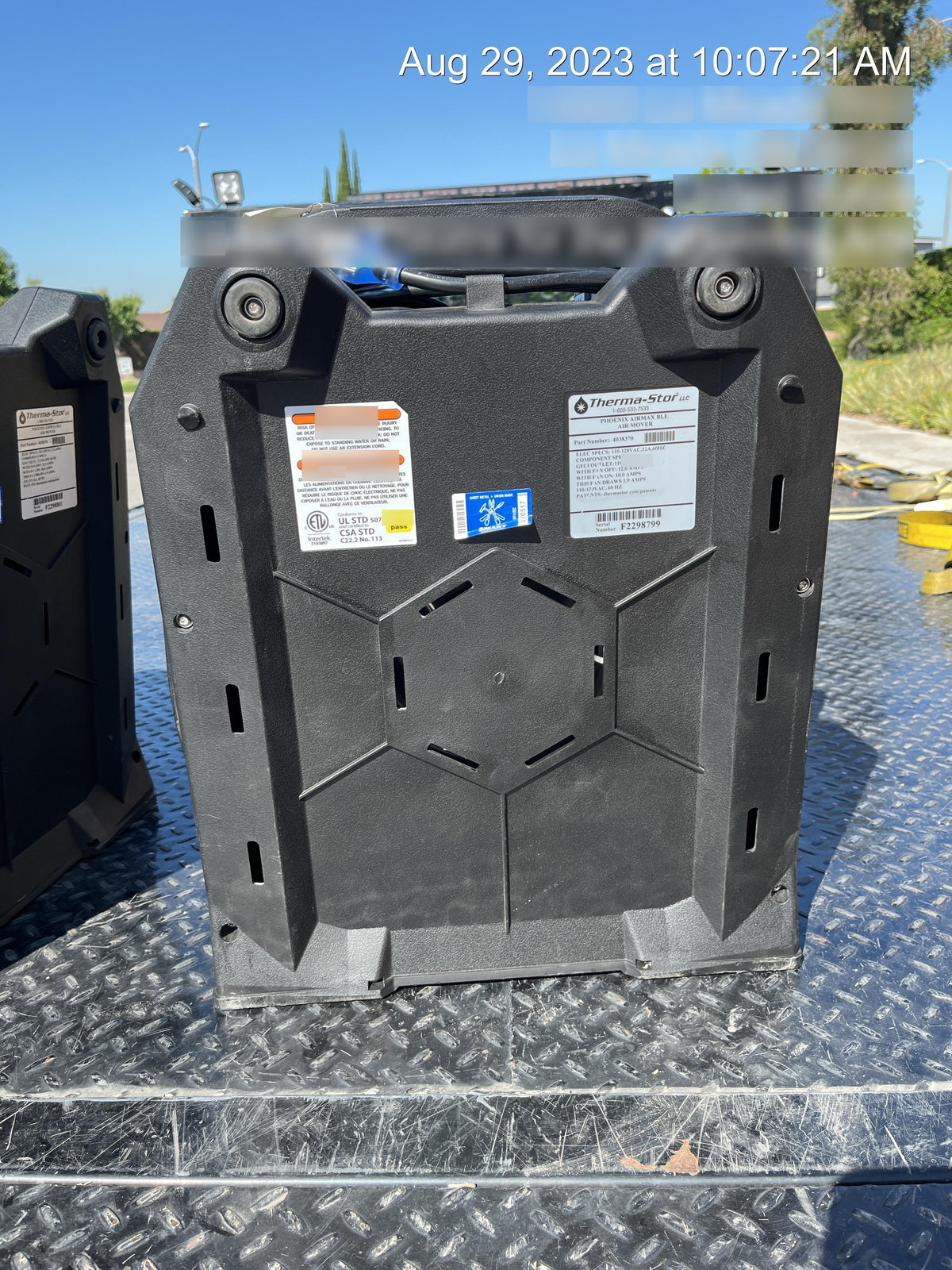 2022 PHOENIX AirMAX Radial Air Mover