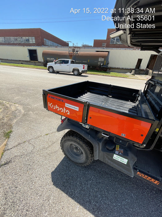 2022 Kubota RTV-X1140W-H Plastic Canopy, Windshield Acrylic Clear, LED Strobe Light, Wire Harness Kit, Back up Alarm
