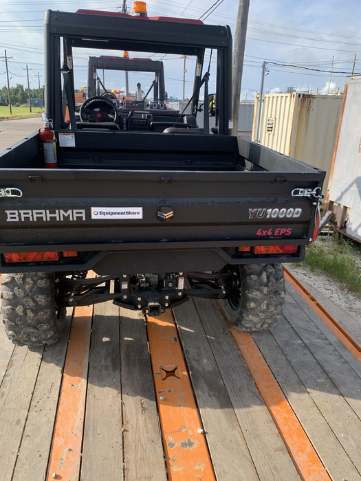 2021 Yanmar YU1000 Canopy, Steel Wheel, Poly WindShield, Beacon, Backup Alarm