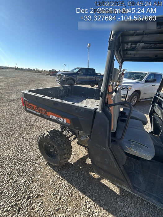 2021 Polaris Pro XD 4000D AWD Canopy, Diesel, 4-6 Passenger, LED Strobe, Rearview Mirror