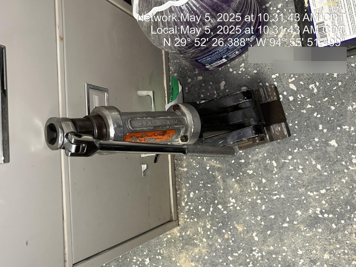2022 GEARENCG MFG P95-525 GEARNCG MFG