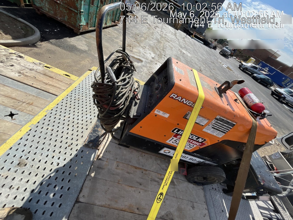 2021 Lincoln Electric Ranger 305 LPG LPG One-Pak (includes undercarriage, tank holder & tank strap) ORANGE