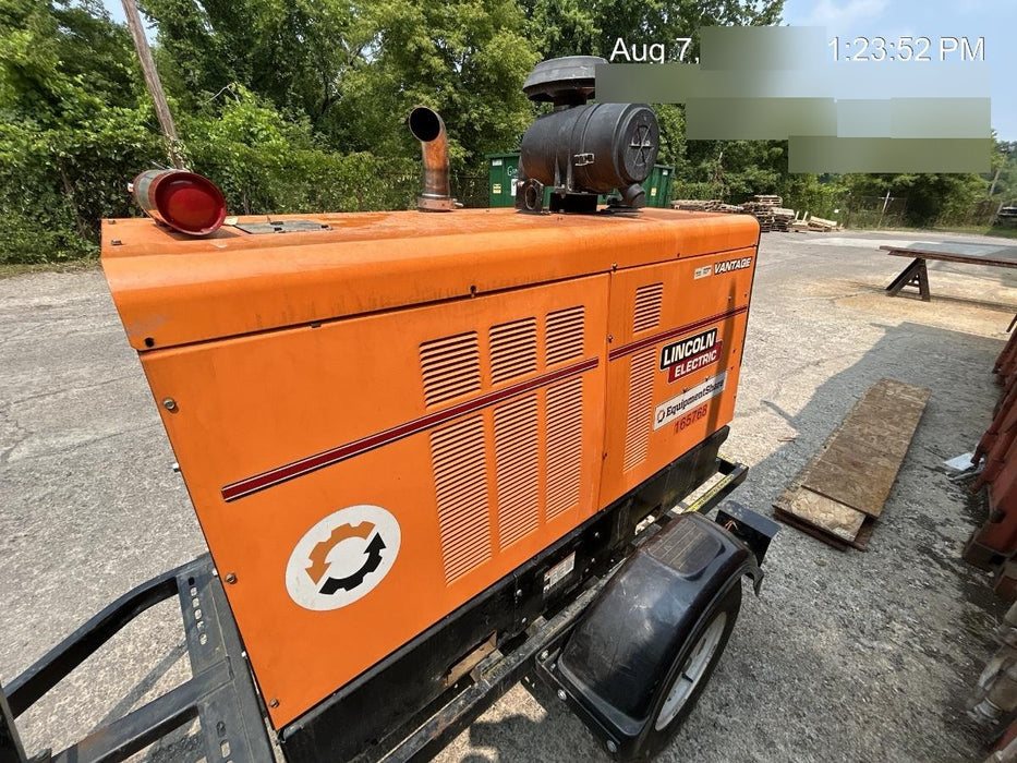 2021 Lincoln Electric Vantage 549X Ready Pak 3, ORANGE (includes trailer, cable rack, fender light kit)