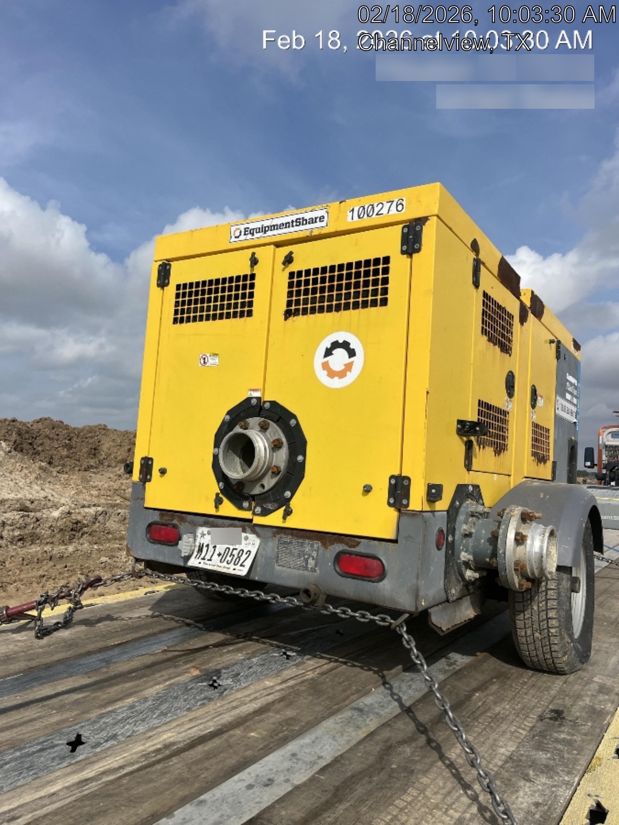 2020 ATLAS COPCO PAS 150 HF CS Enclosed