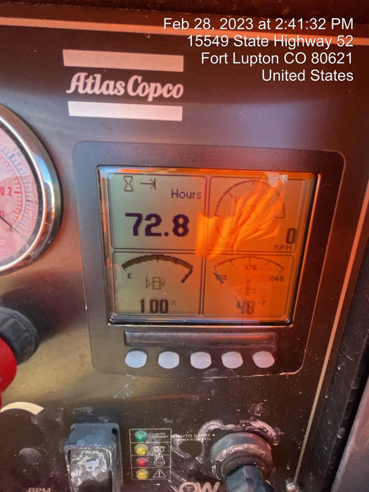 2021 ATLAS COPCO PAS 100 HF CS Enclosed