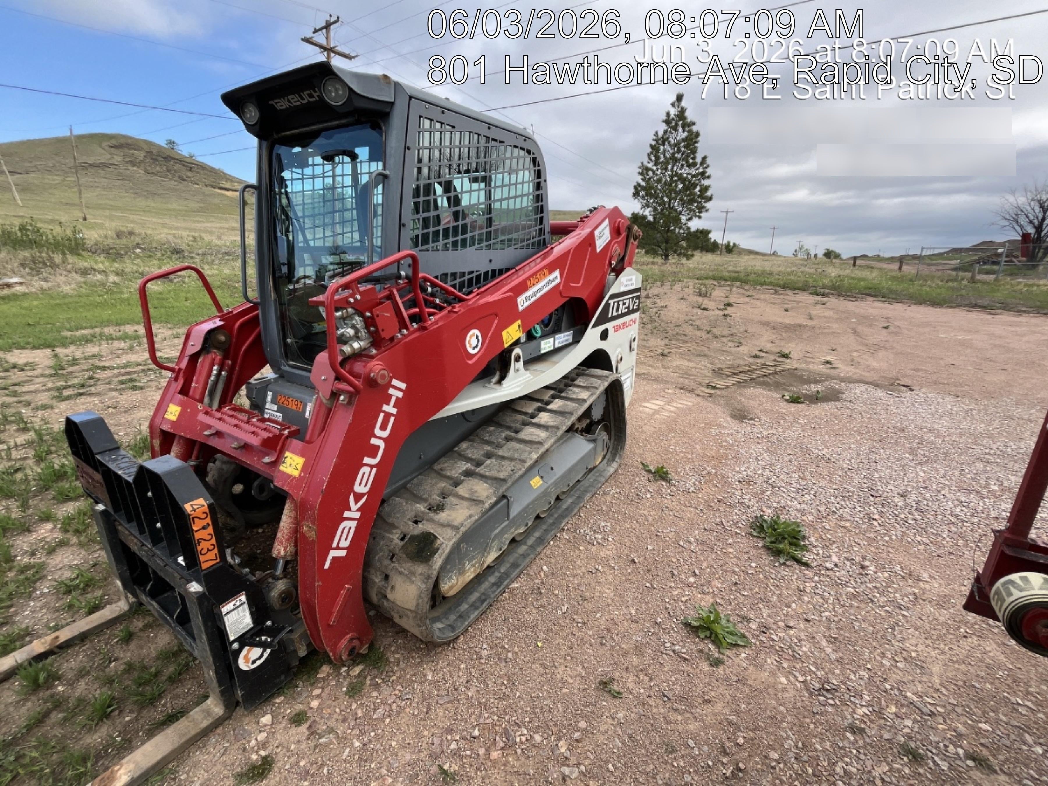 2022 TAKEUCHI TL12V2-CR