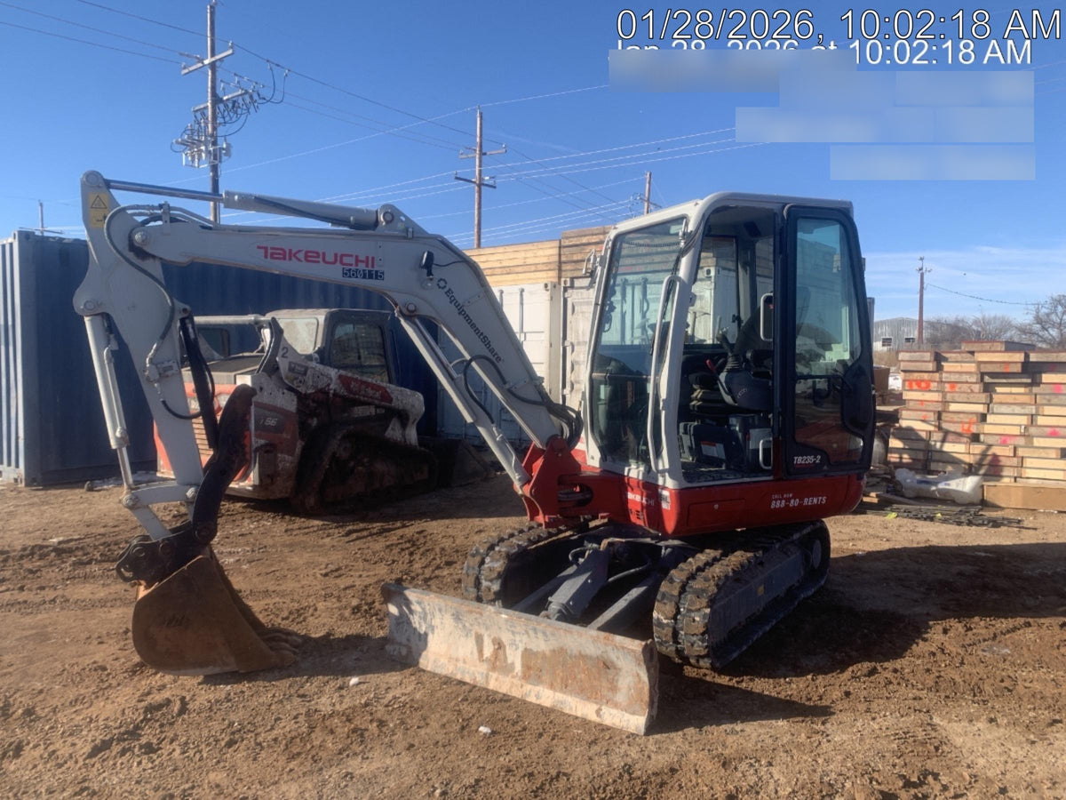 2025 TAKEUCHI TB235-2CR