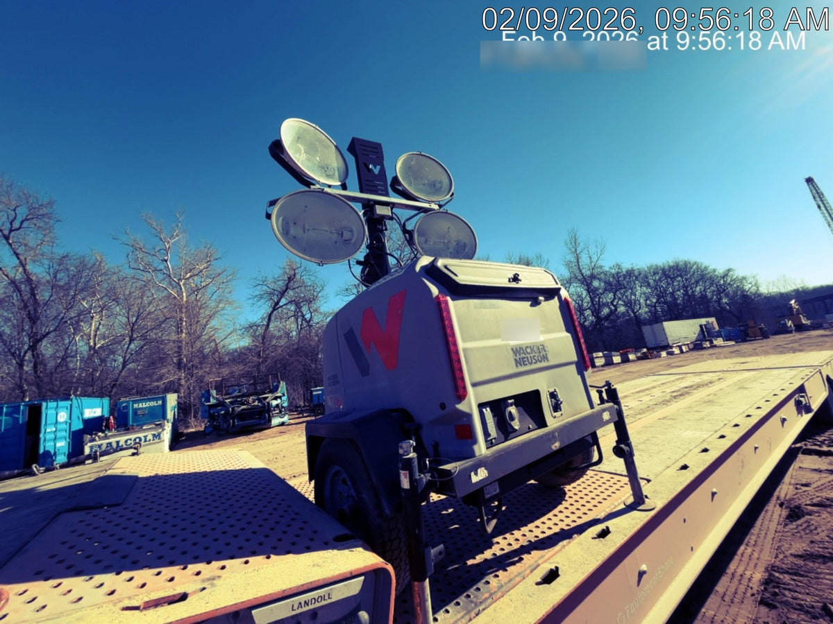 2019 Wacker Neuson LTV6L-MH Wacker Neuson LTV6L Mobile Light Tower w/Fuel Level Sensor Installed