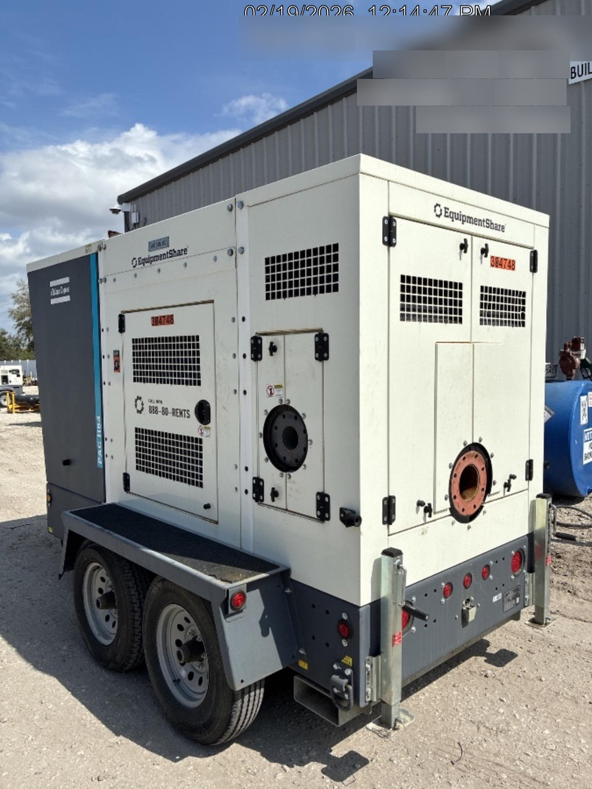 2023 ATLAS COPCO PAC H64 JD-S