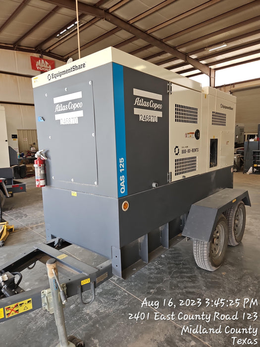 2022 ATLAS COPCO QAS 125