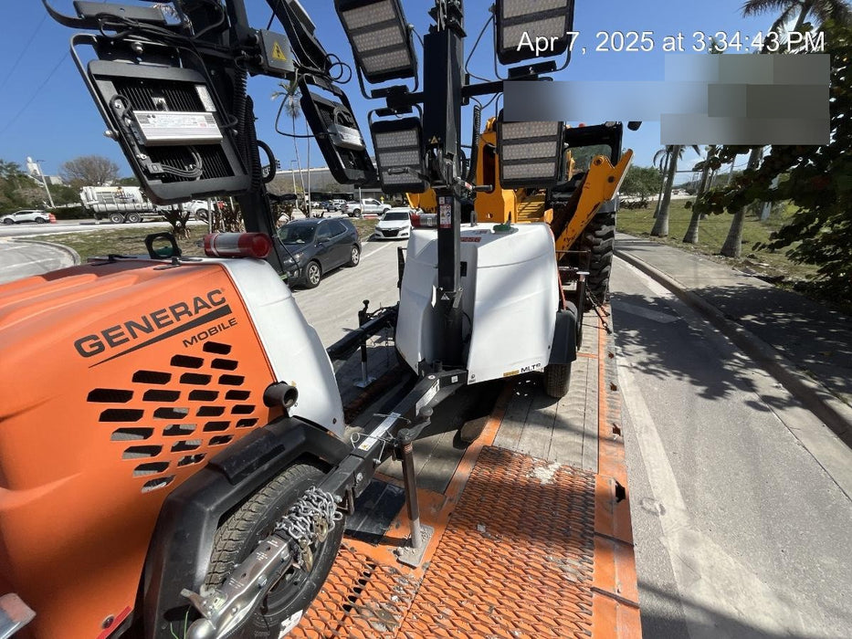 2025 Generac MLTS-4 Diesel, Mitsubishi L2E, 7.1 hp @1800 rpm, Flex Switch 120V Input, Powerzone Controller, (4) 320W LED Lights, 4kW Generator, 39.9 Gal Fuel Tank, 2" Ball, T3, ES Decals