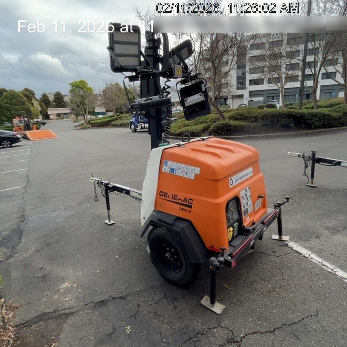 2023 Generac MLT2 Diesel, Flex Switch 120V Input, Powerzone Controller, 
(4) 320W LED Lights, 4kW Generator, 39.9 Gal Fuel Tank, 2" Ball, T3