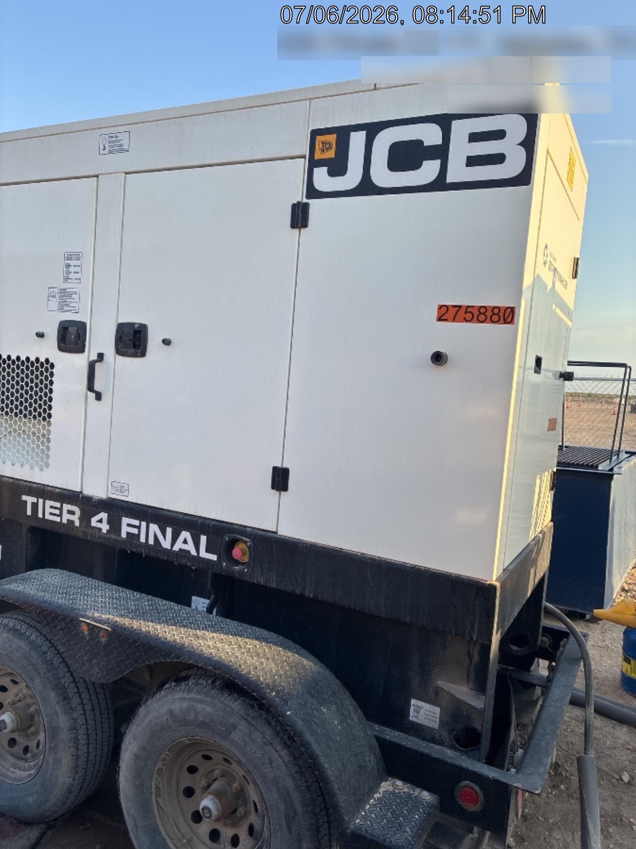 2022 JCB G70RST4F