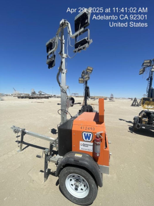 2024 Wanco WLTT-4MM4K Diesel, Deep Sea Controller, Shore Power Plug, Auto Start, (4) 350W LED Floodlights, 4kW Generator, 60 Gal Fuel Tank, 2" Ball, T3