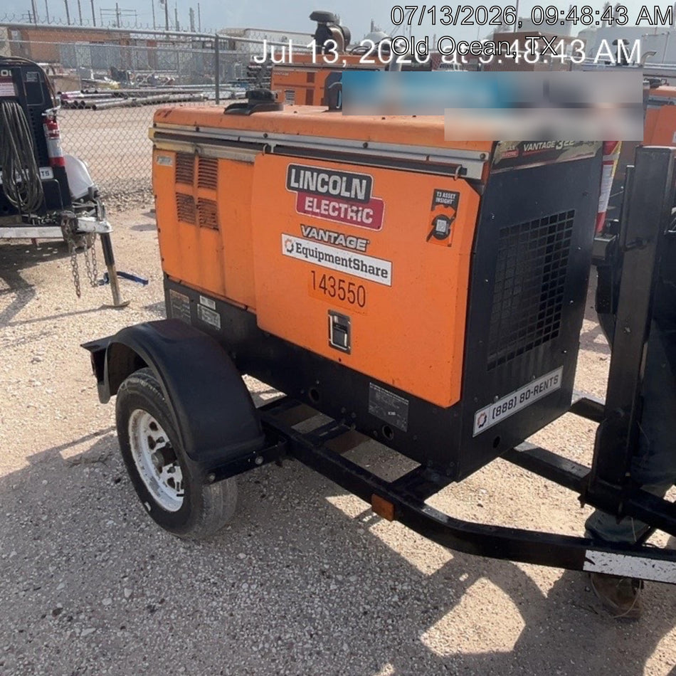 2021 Lincoln Electric Vantage 322 VANTAGE 322 READY-PAK 3
(EQUIPMENTSHARE)