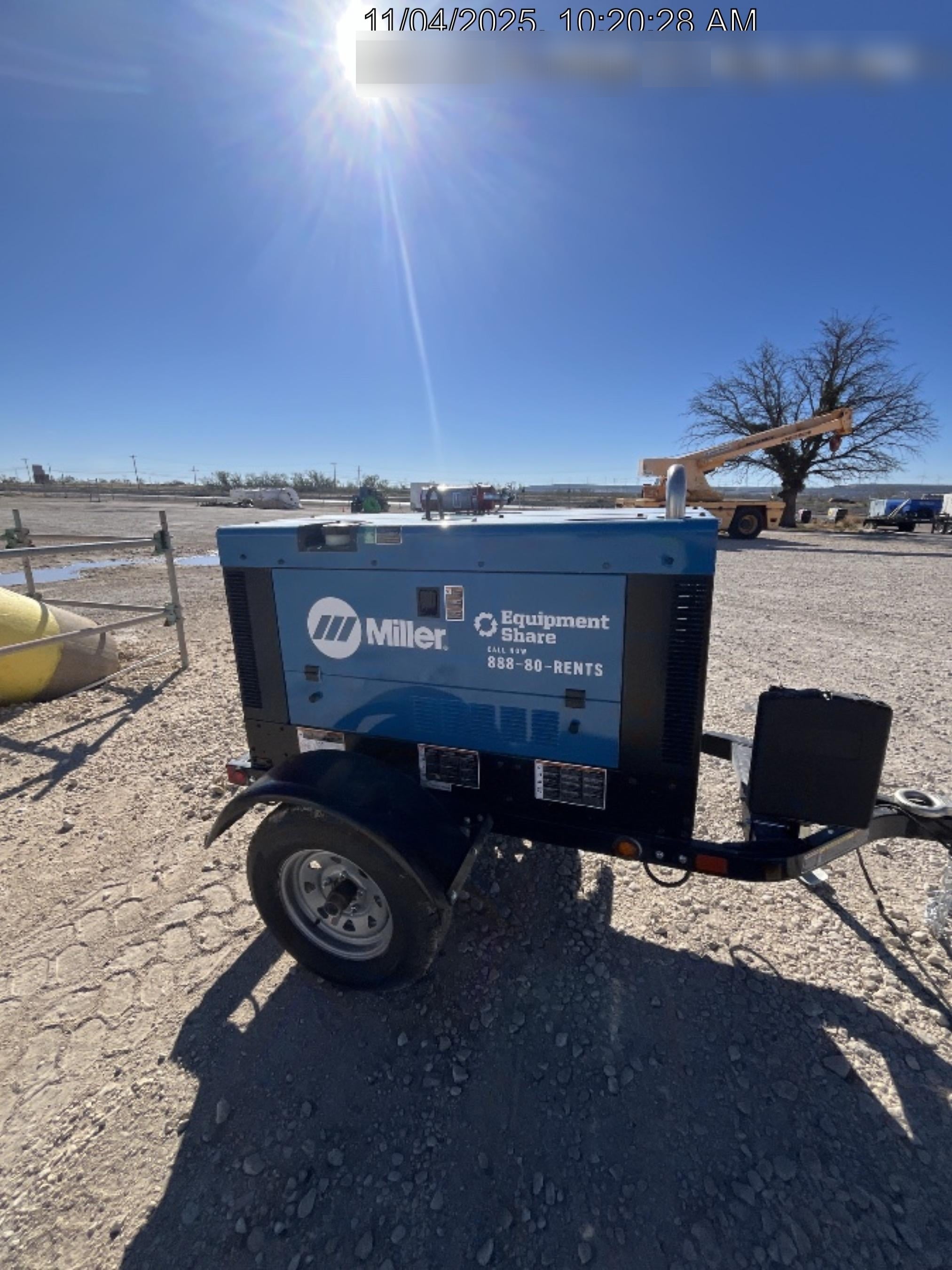 2025 MILLER ELECTRIC BIG BLUE 400