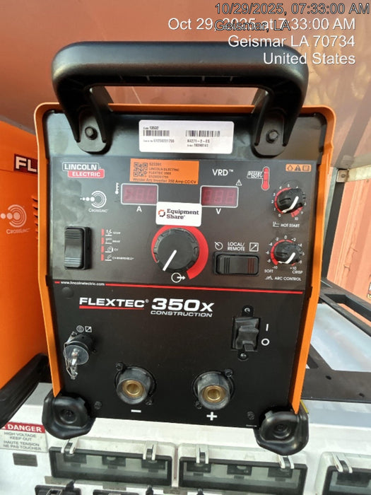 2025 LINCOLN ELECTRIC FLEXTEC 350X