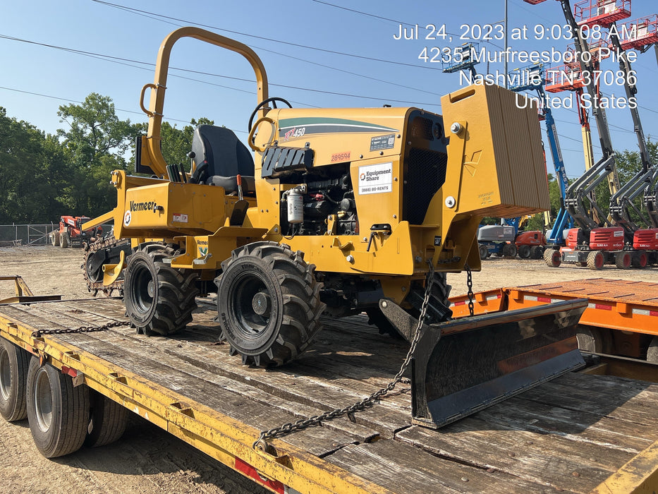 2023 VERMEER RTX450