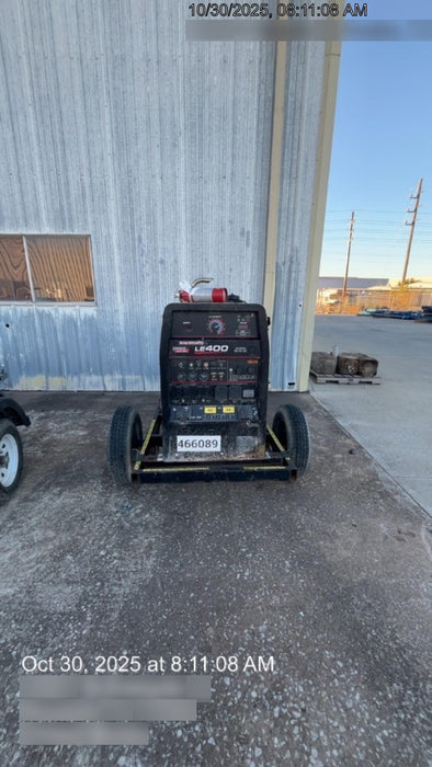 2024 Lincoln Electric LE400 Kubota V1505, Trlr, Cable Rack, Light Kit, ES Decals, T3