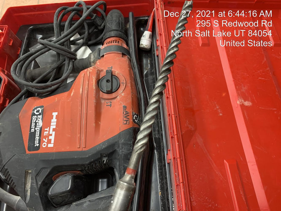 2020 HILTI TE 70-AVR