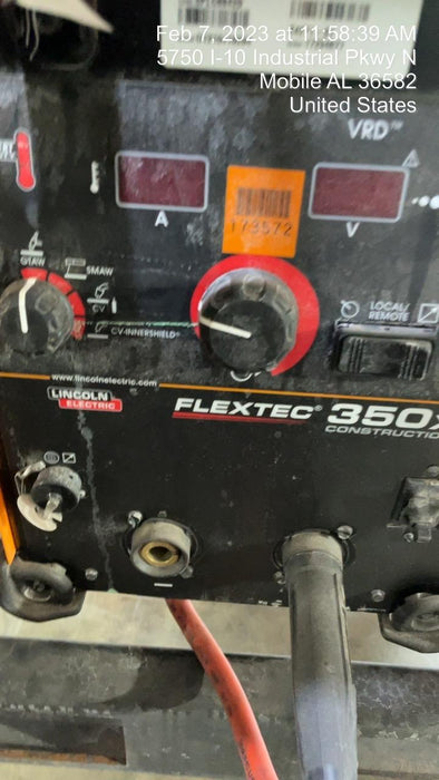 2021 LINCOLN ELECTRIC FLEXTEC 350X