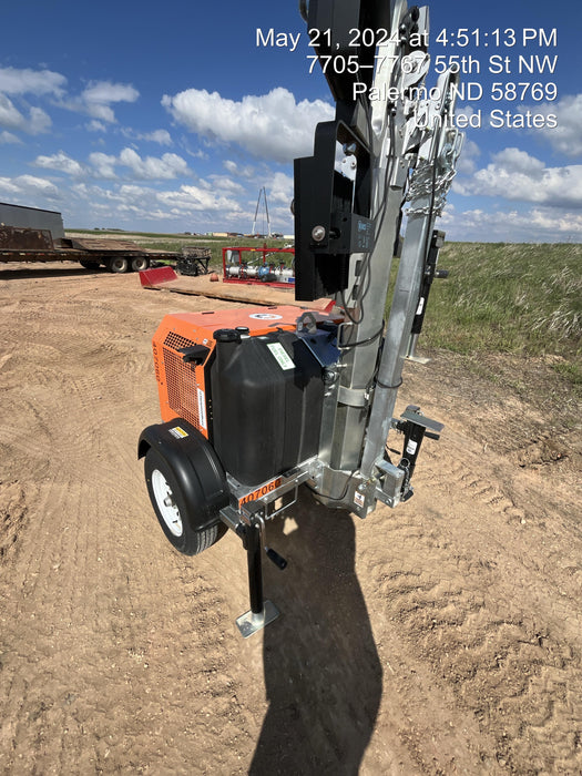 2024 Wanco WLTT-4MM4K Diesel, Deep Sea Controller, Shore Power Plug, Auto Start, (4) 350W LED Floodlights, 4kW Generator, 60 Gal Fuel Tank, 2" Ball, T3