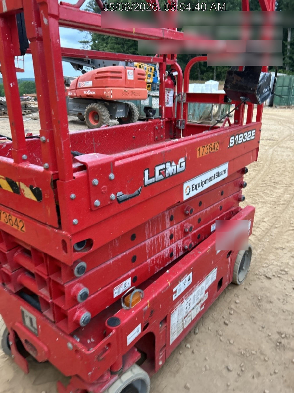 2021 Lgmg AS1932E Electric Drive, Solid Non Marking Tires, Dual Beacons