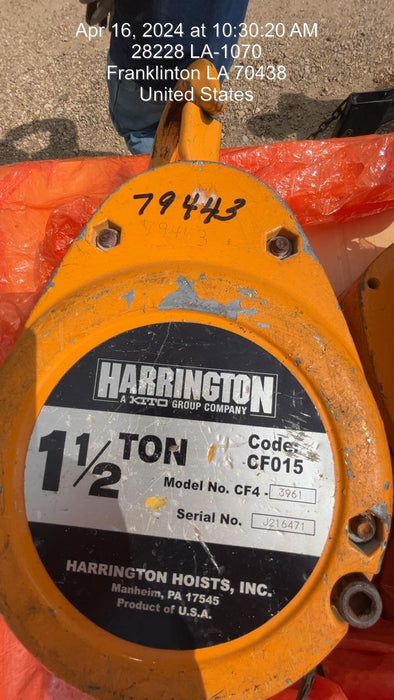 2020 HARRINGTON CF015-20