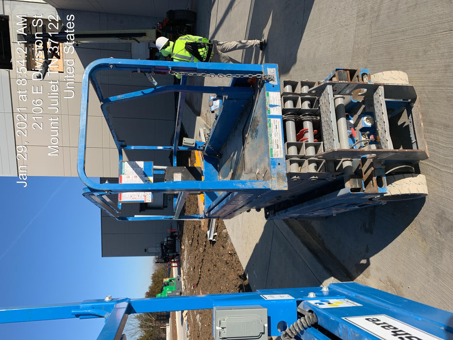 2020 Genie GS-1930 Solid Non Marking Tires, Beacon, Folding rails with half height swing gate