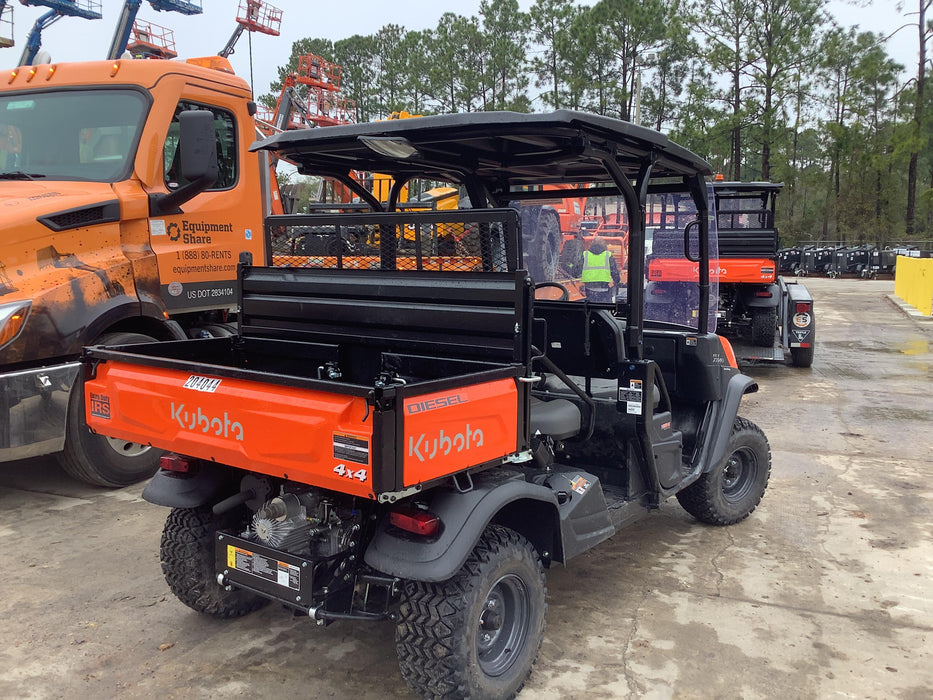 2022 Kubota RTV-X1140W-H Plastic Canopy, Windshield Acrylic Clear, LED Strobe Light, Wire Harness Kit, Back up Alarm