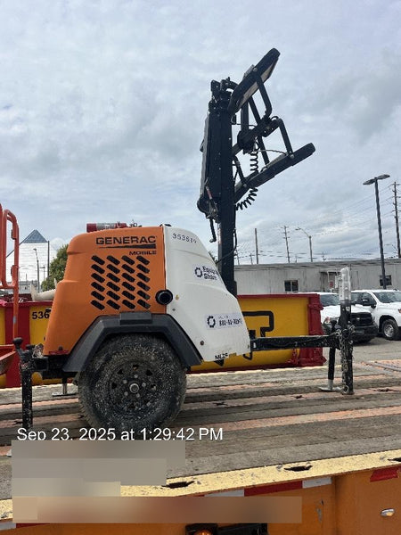 2023 Generac MLT2 Diesel, Flex Switch 120V Input, Powerzone Controller, (4) 320W LED Lights, 4kW Generator, 39.9 Gal Fuel Tank, 2" Ball, T3
