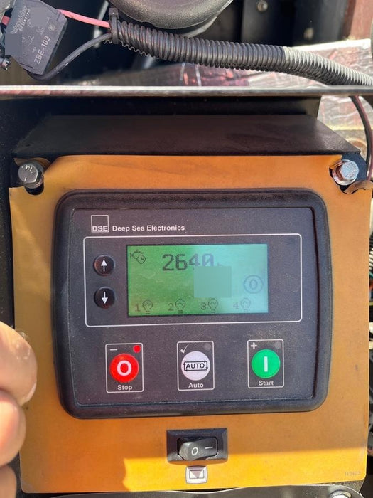 2021 Allmand NLV3GR (4) LED Light Fixture 350W, 23' Vertical Mast, 3kW Prime, Towable, Deep Sea L401, Leveling Jacks, Yanmar T4F 5.8hp