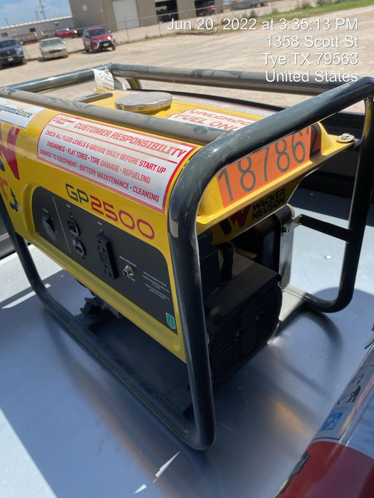 2021 WACKER NEUSON GP2500A