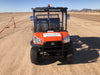 2022 Kubota RTV-X1140W-H Plastic Canopy, Windshield Acrylic Clear, LED Strobe Light, Wire Harness Kit, Back up Alarm