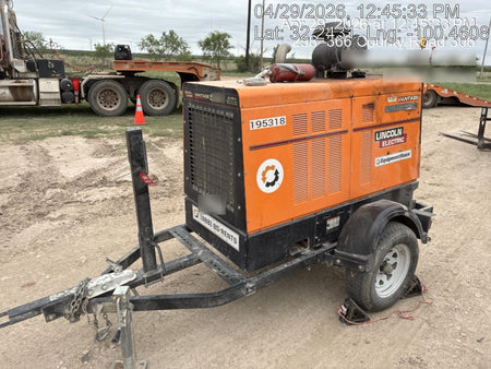 2021 Lincoln Electric Vantage 549X Ready Pak 3, ORANGE (includes trailer, cable rack, fender light kit)
