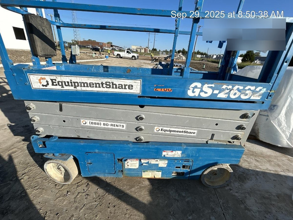 2016 Genie GS-2632 Genie GS2632 Scissor Lift