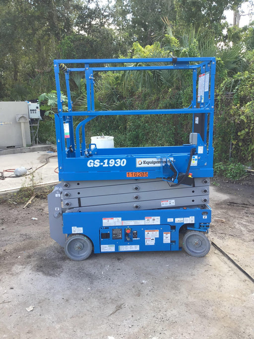 2020 Genie GS-1930 Solid Non Marking Tires, Beacon, Folding rails with half height swing gate