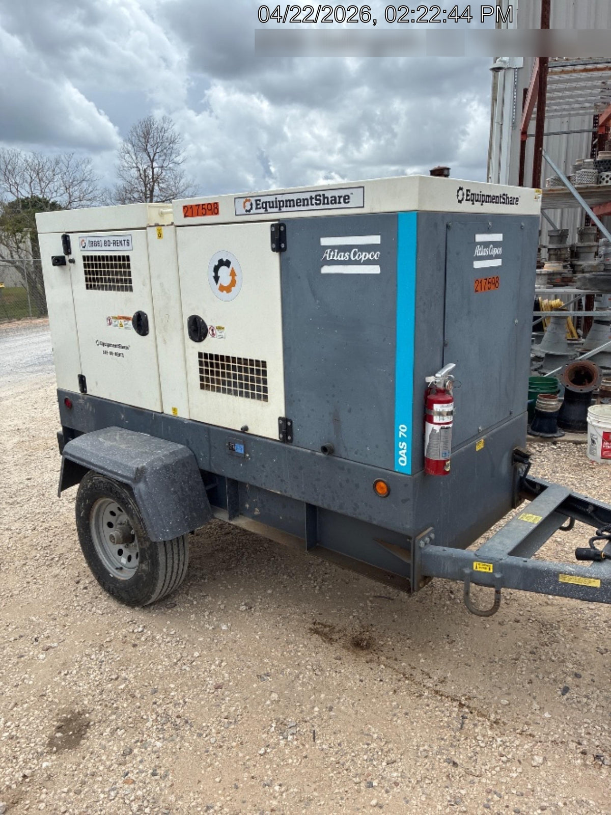 2022 ATLAS COPCO QAS 70