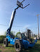 2019 Genie GTH-1056 Cab/Heat/AC, Solid RT Tires, LED Work Lights, Beacon 60" QA Carriage, 60" Forks
