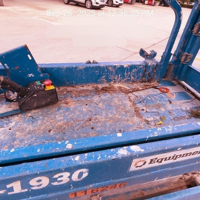 2020 Genie GS-1930 Solid Non Marking Tires, Beacon, Folding rails with half height swing gate