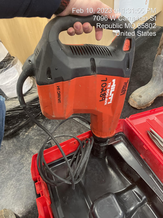 2020 HILTI TE 800-AVR