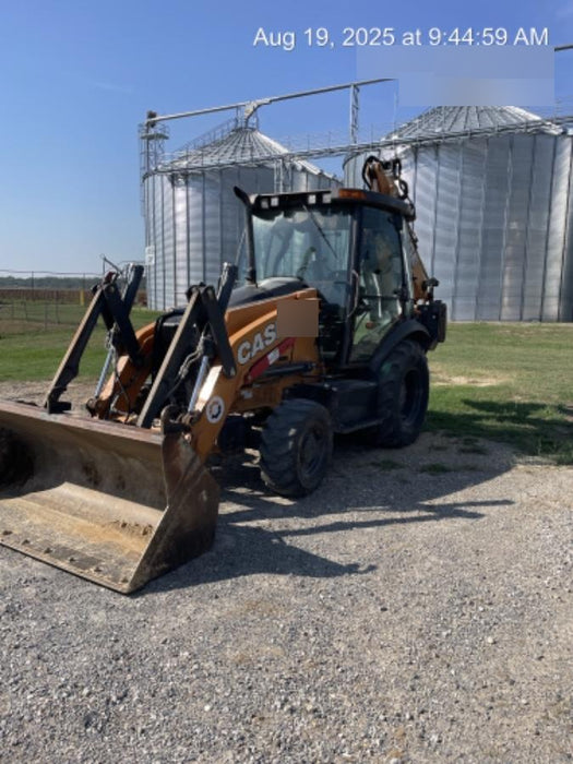 2020 Case 580N EP - Extendable Backhoe Cab/Heat/Air, 4WD, Extendable Stick, Pilot Controls, 2 Way Hydraulics, Ride Control, TAG Manual QC
