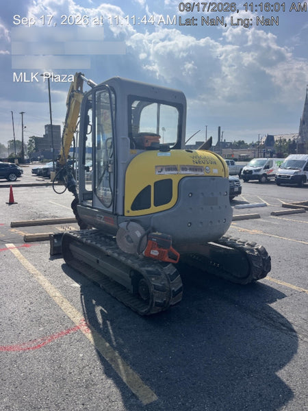 2018 Wacker Neuson EZ53 Wacker Neuson EZ53 12K Excavator, TRK,LGD,CAB,PC, Manual QC, Hydraulic Thumb, Buckets: 24", 18 12"