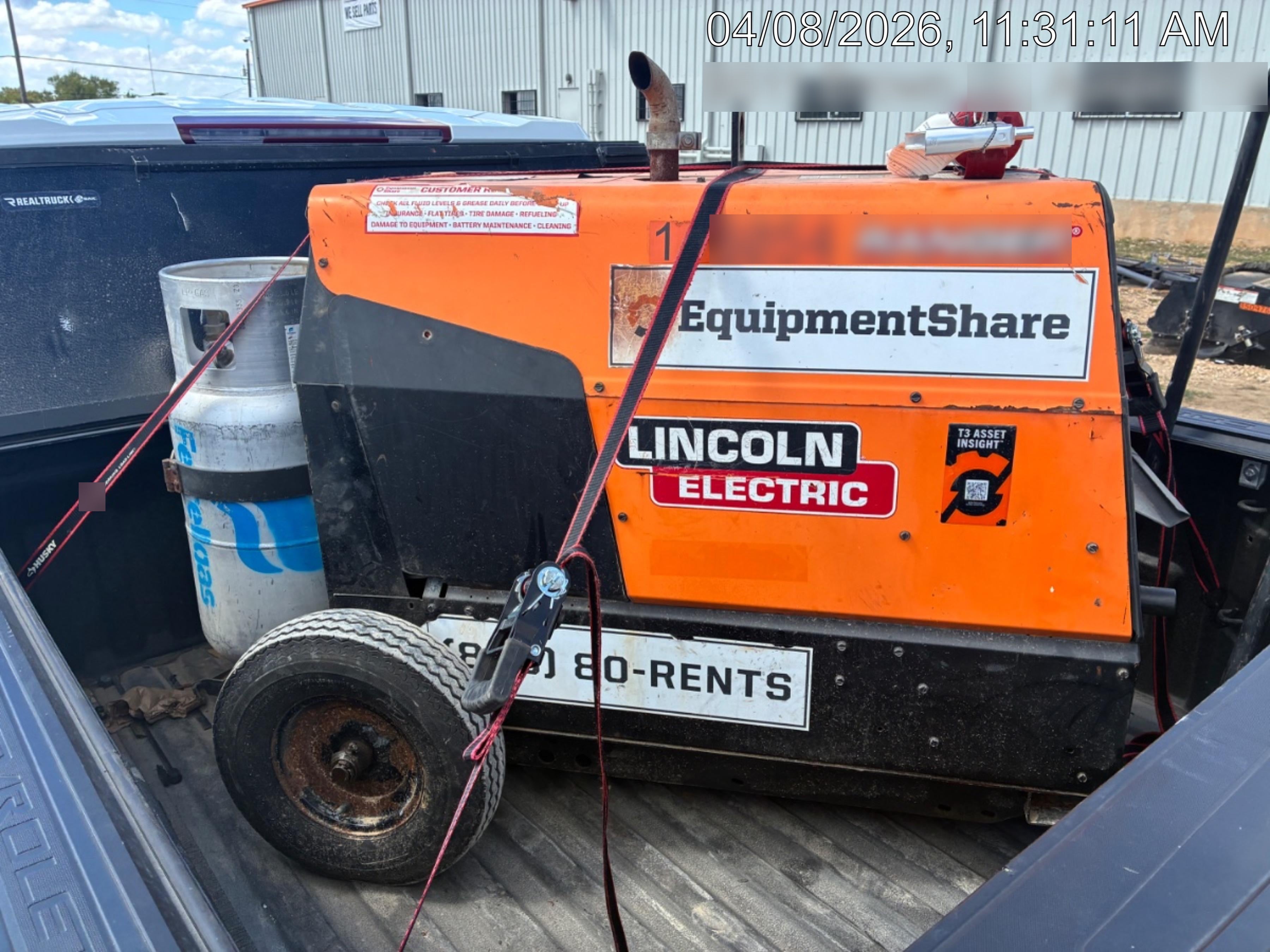 2020 Lincoln Electric Ranger 305 LPG Engine Driven Welder (Kohler®) One-Pak