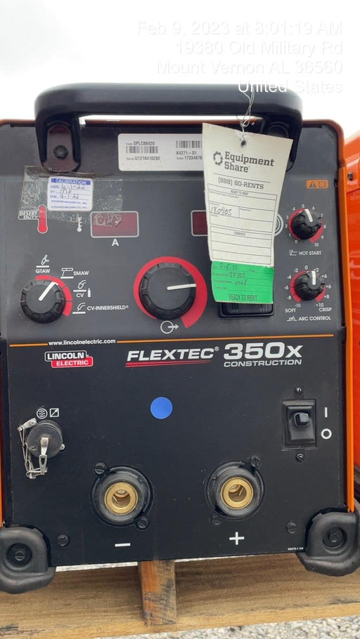 2021 LINCOLN ELECTRIC FLEXTEC 350X