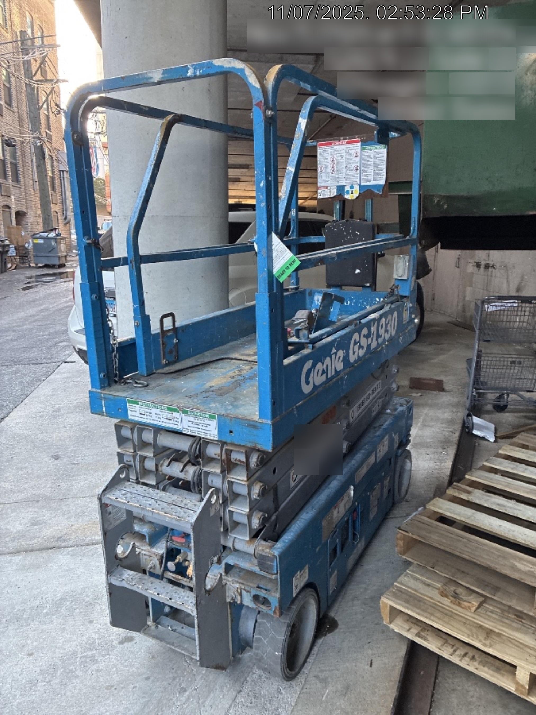 2017 Genie GS-1930 Genie GS1930 Scissor Lift