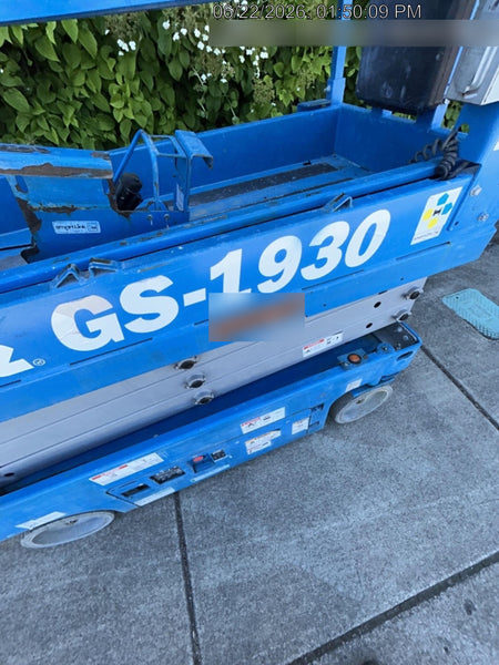 2019 Genie GS-1930 Half Height Swing Gate, 800W Inverter