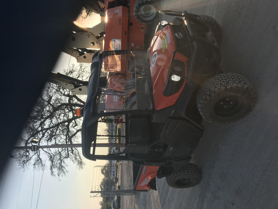 2019 Kubota RTV-XG850WL-H 4wd Utility Cart, Gas, 2 Seat, LED Strobe, Windshield Tempered Glass, Plastic Canopy, Wire Harness Kit, Backup Alarm